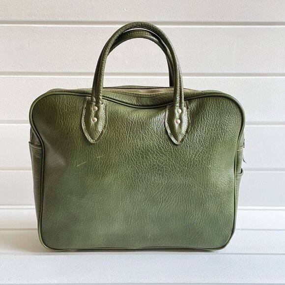 Flite-Line Vintage Retro Green Flight Attendant Bag - Picture 5 of 16